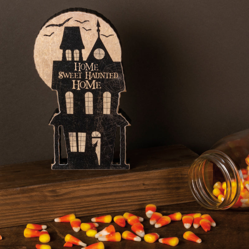Sweet Haunted Home Chunky Sitter  (Pack of 4)