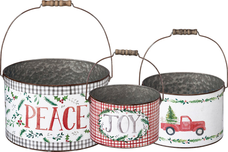 Joy Peace Bucket Set(2 ST3)