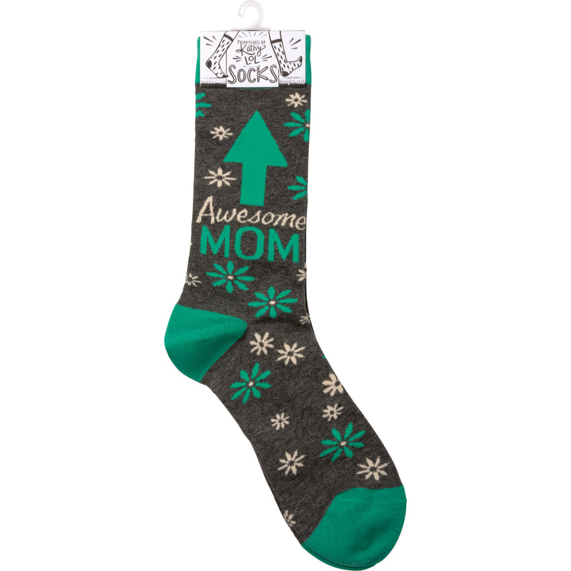 Awesome Mom Socks  (Pack of 4)