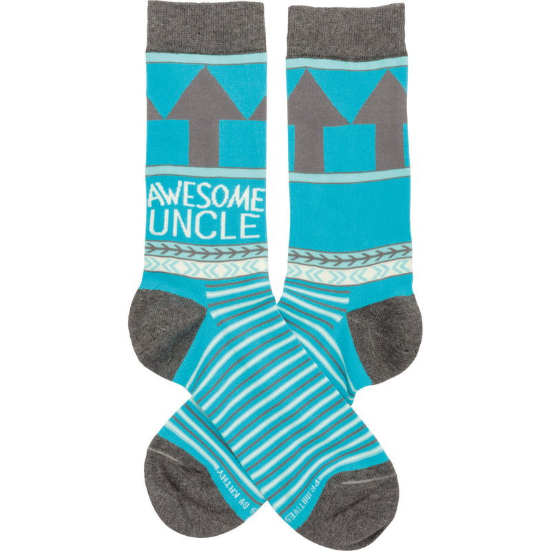 Awesome Uncle Socks  (4 PAIR)