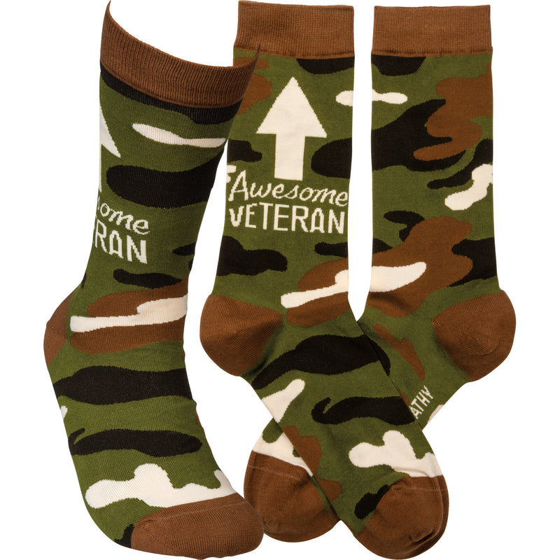 Awesome Veteran Socks (Pack of 4 )