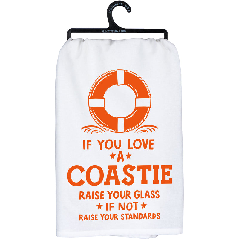 If You Love A Coastie Kitchen Towel  ( Pack of 6 )