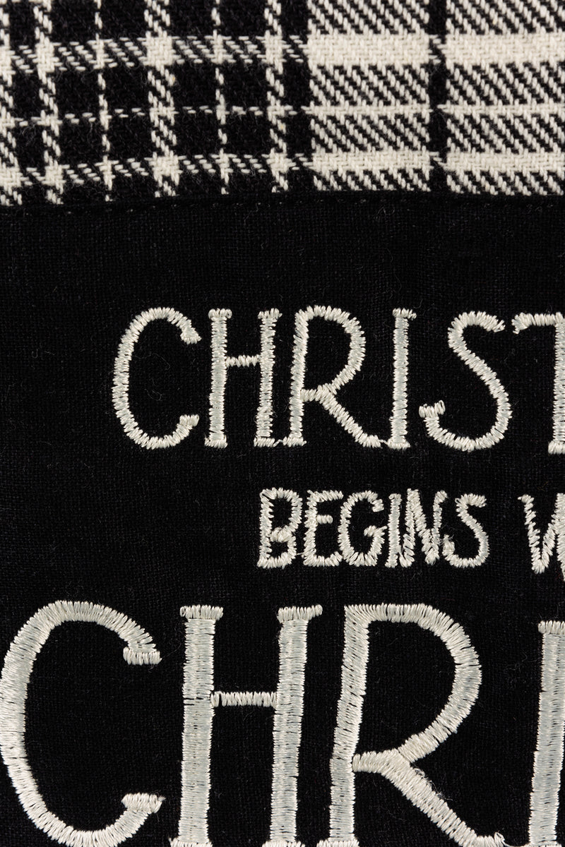 Christmas Begins With Christ Kitchen Towel (PACK OF 3)