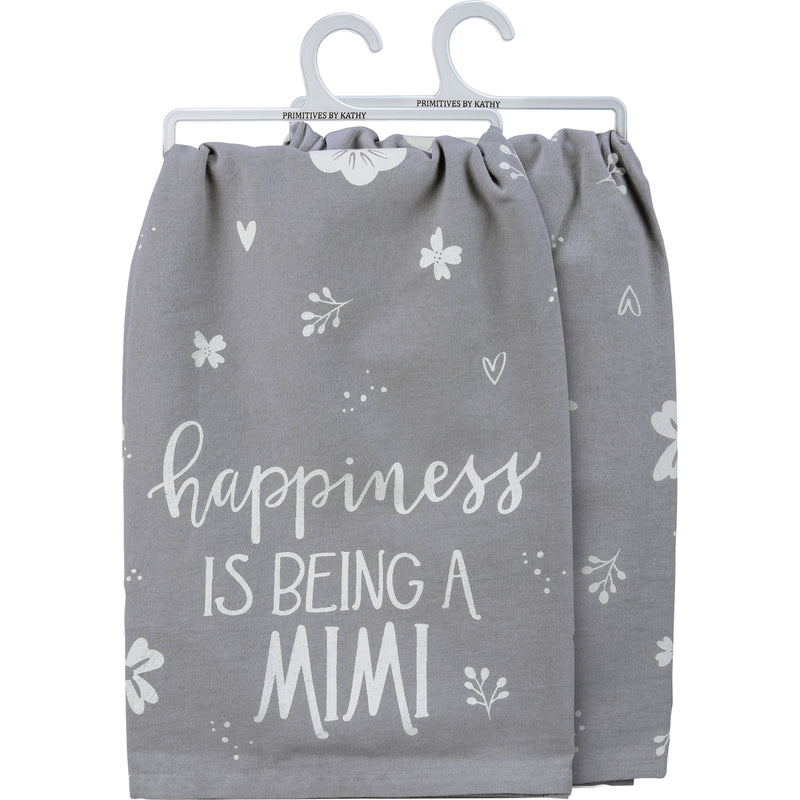 Happiness Is Being A Mimi Kitchen Towel  (Pack of 6)