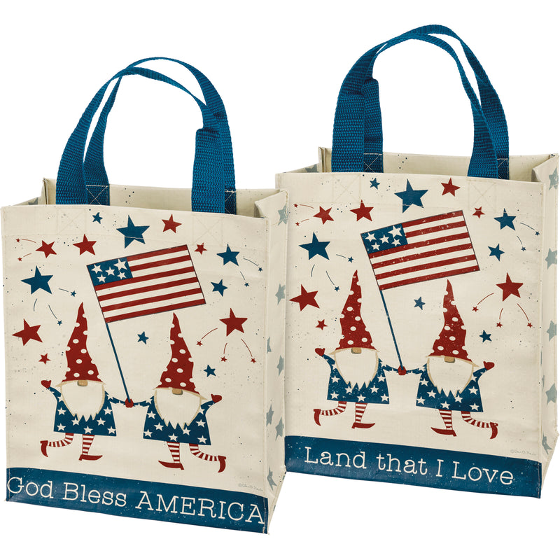 God Bless America Land That I Love Daily Tote  (Pack of 4)