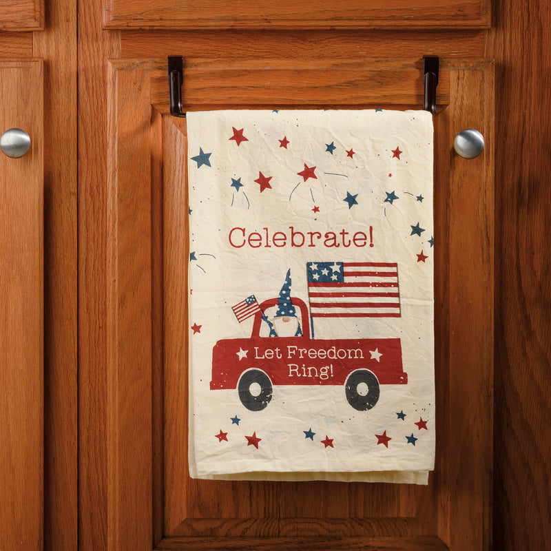 Celebrate Let Freedom Ring Kitchen Towel  (Pack of 6)