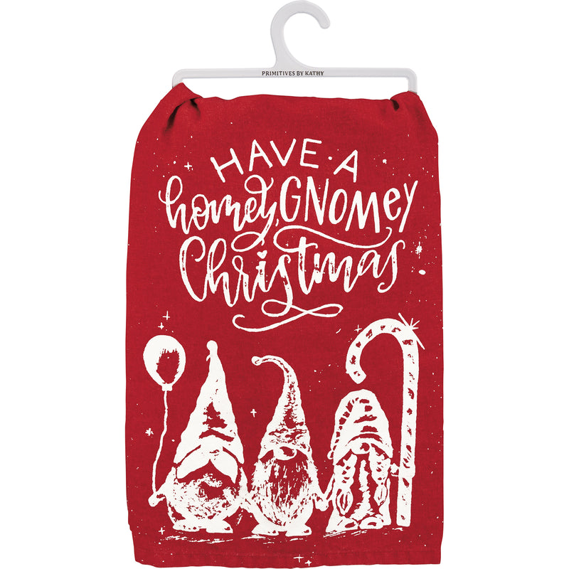 Have A Homey Gnomey Christmas Kitchen Towel (PACK OF 6)