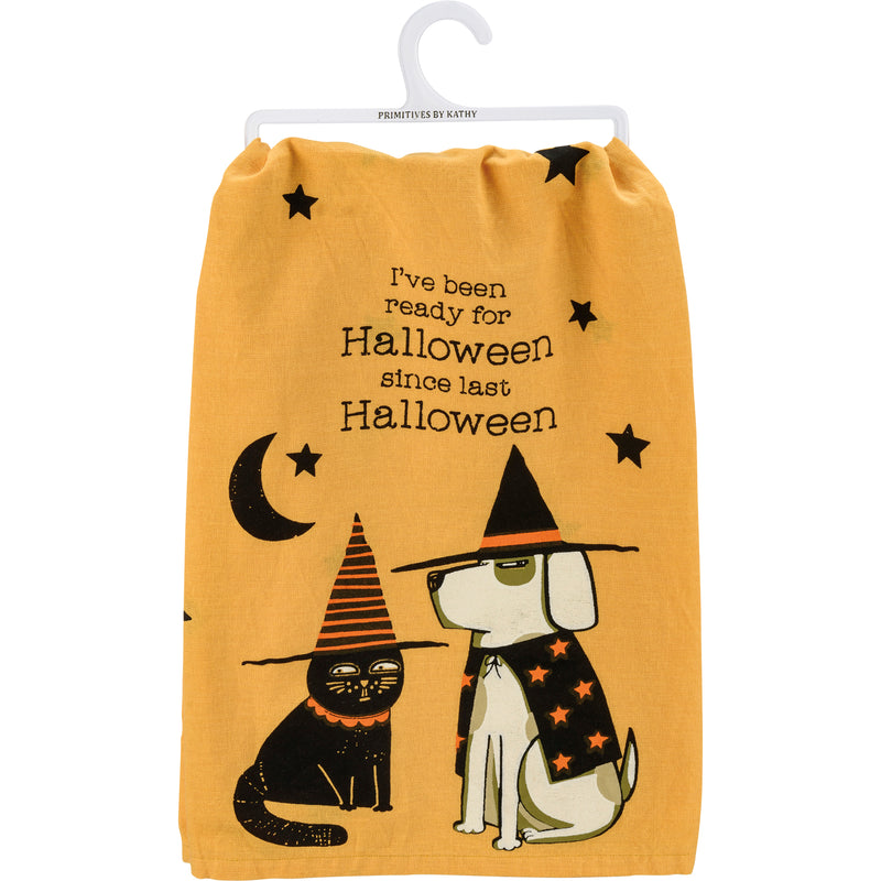 Ready For Halloween Kitchen Towel  (Pack of 6)