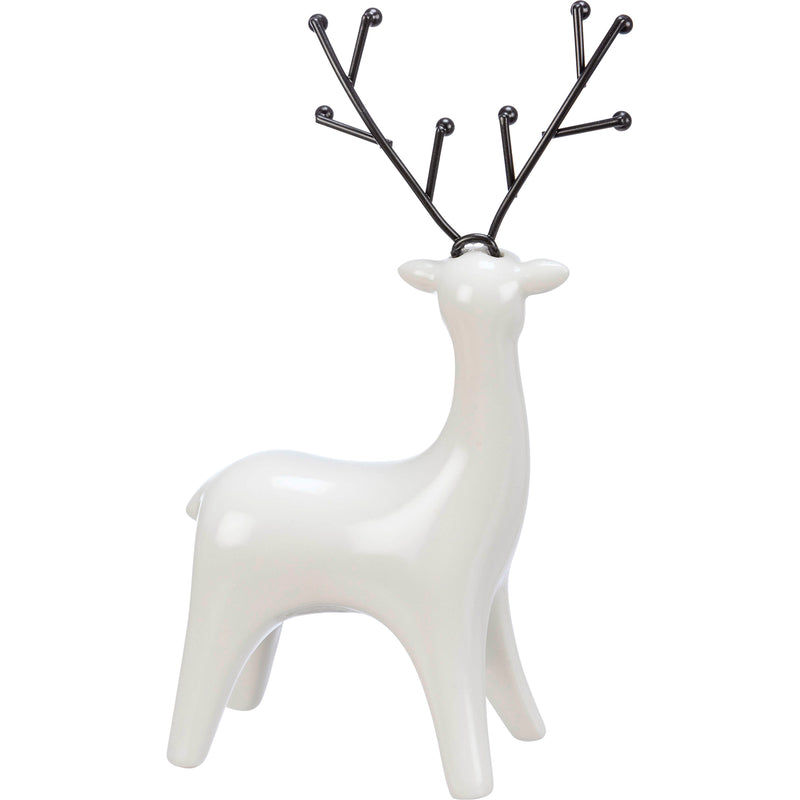 Black & White Deer Figurine Set(2 ST2)