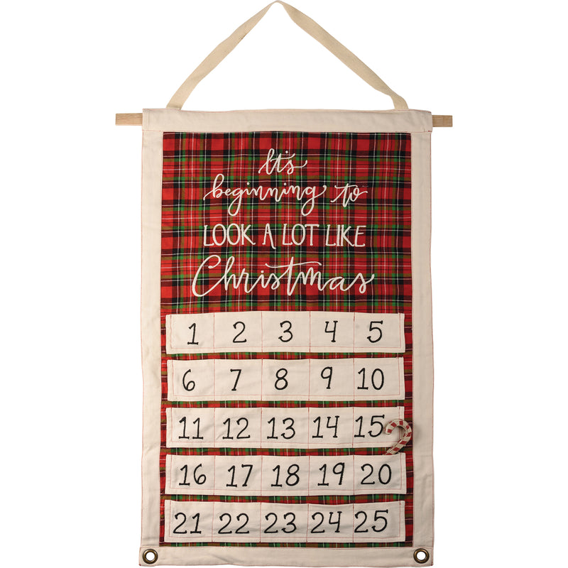 Beginning To Look Like Christmas Wall Countdown (PACK OF 2)