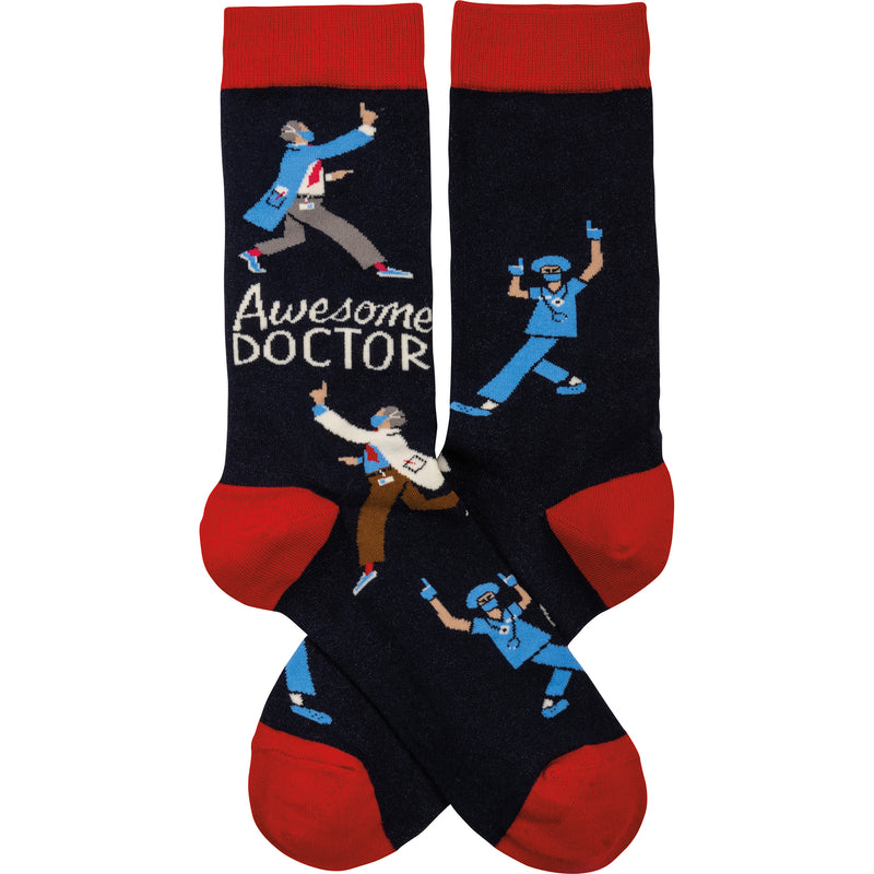 Awesome Doctor Socks  (4 PAIR)
