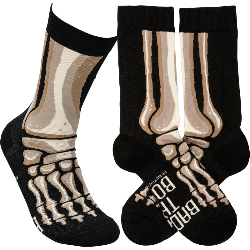 Bad To The Bone Socks  (Pack of 4)