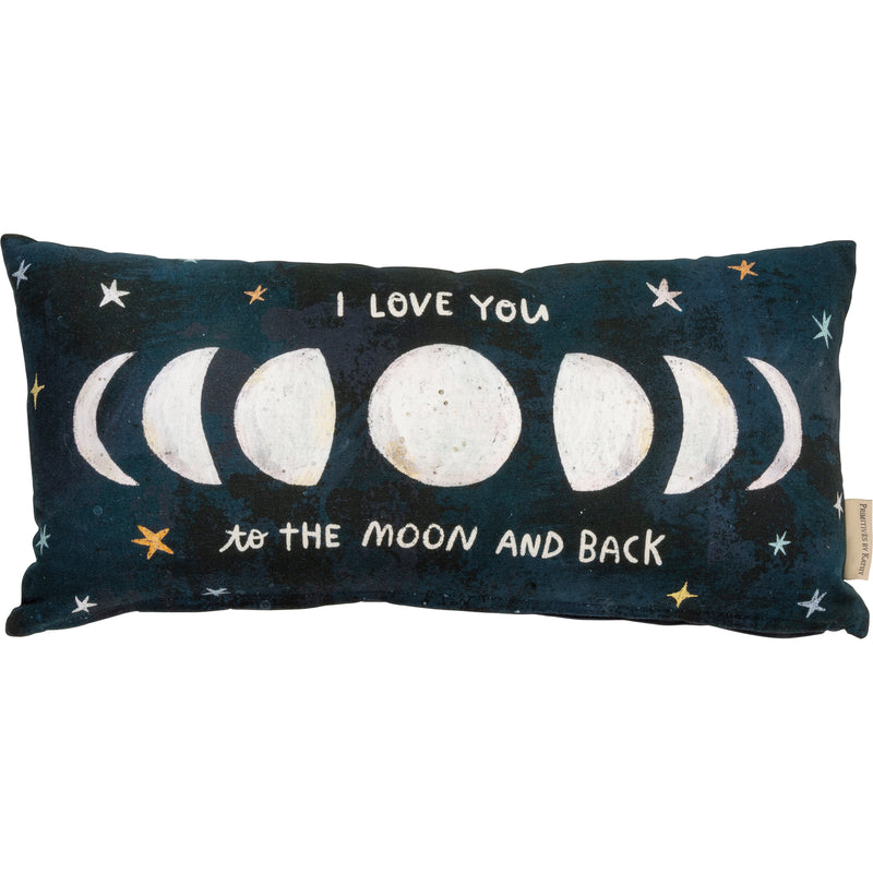 I Love You To The Moon And Back Pillow  (Pack of 2)