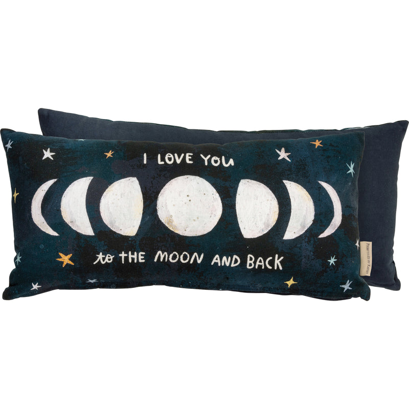 I Love You To The Moon And Back Pillow  (Pack of 2)