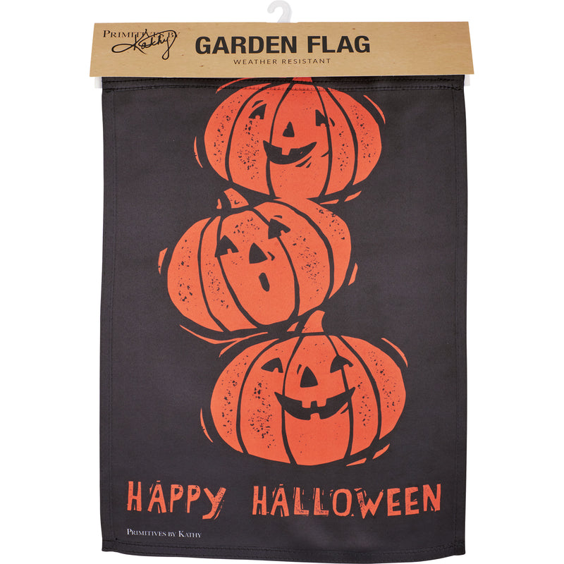 Happy Halloween Vintage Garden Flag  (Pack of 6)