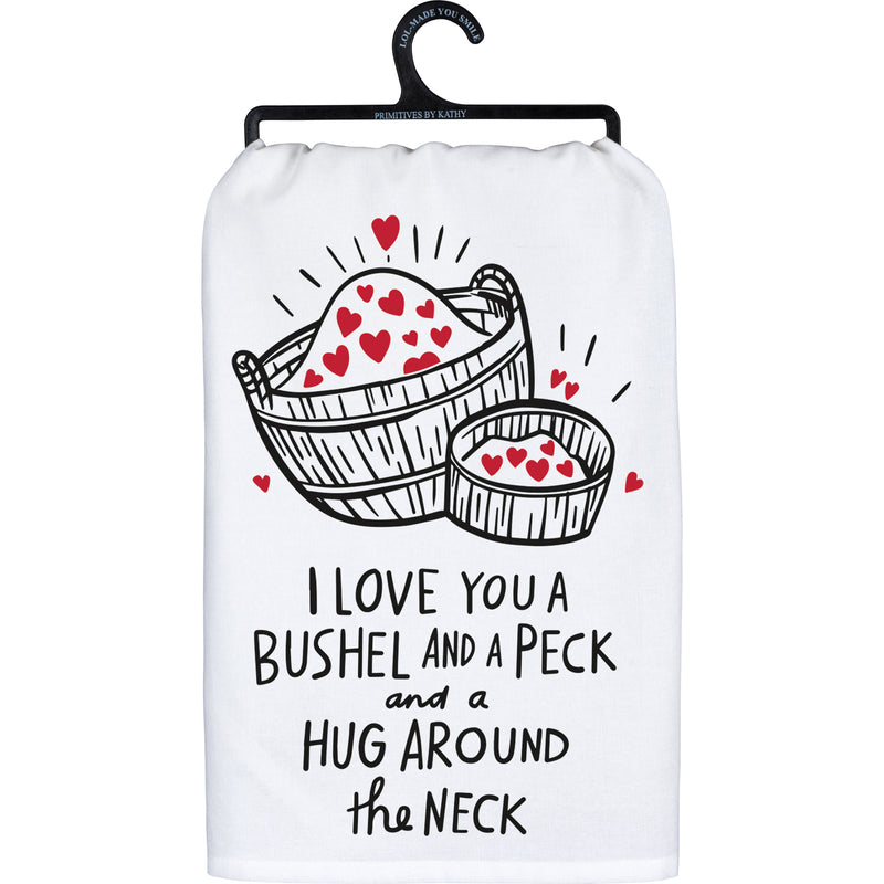 A Bushel And A Peck Kitchen Towel  (Pack of 6)