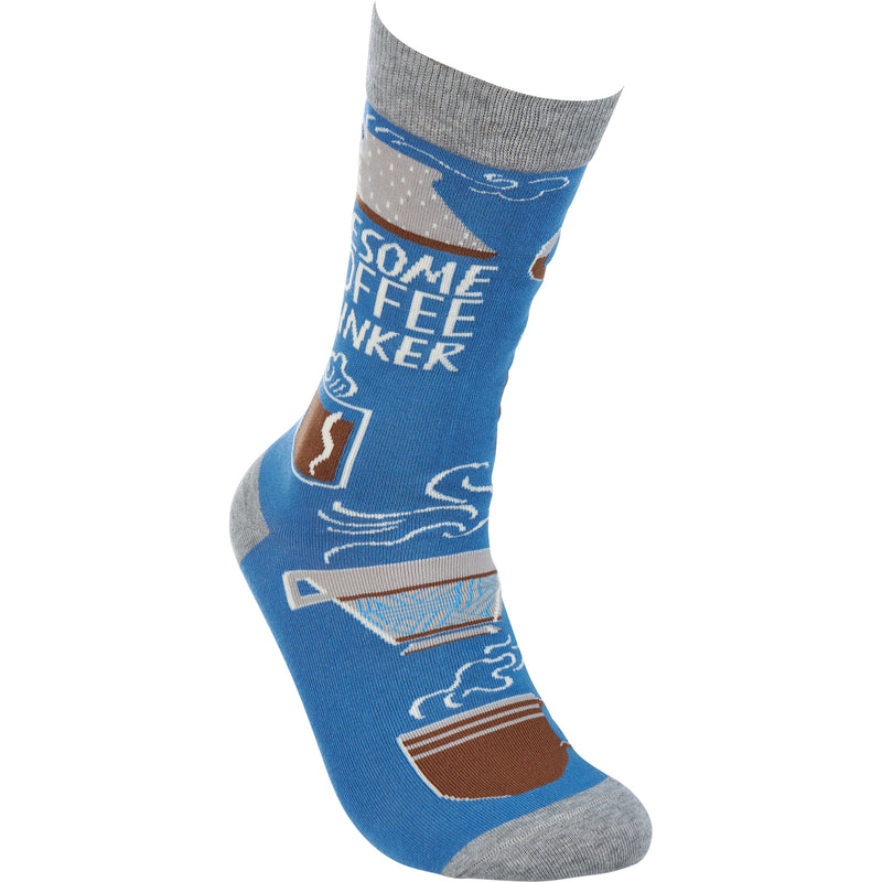 Awesome Coffee Drinker Socks  (4 PAIR)