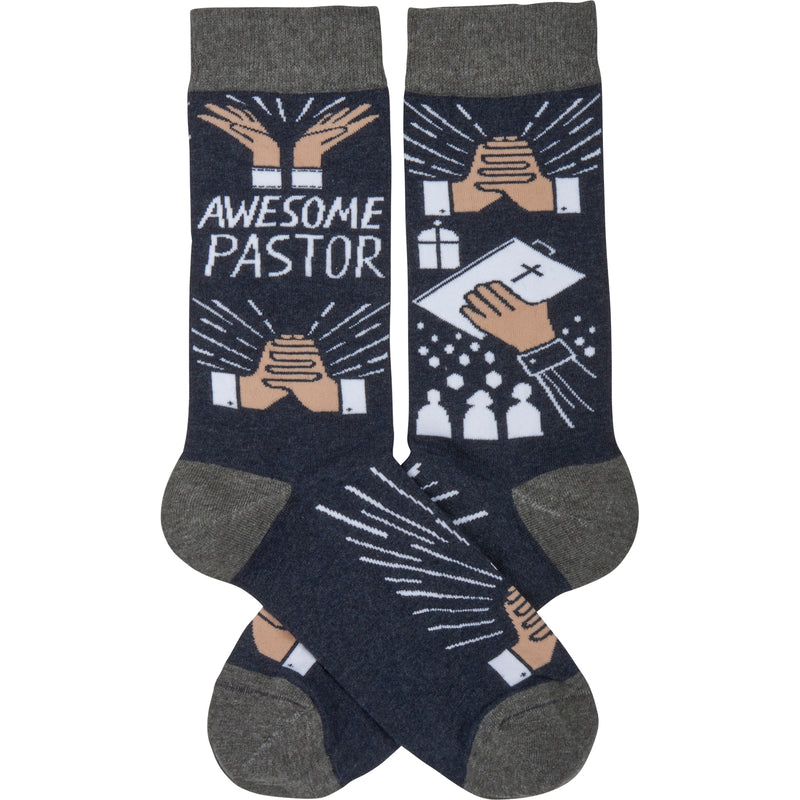 Awesome Pastor Socks  (4 PAIR)