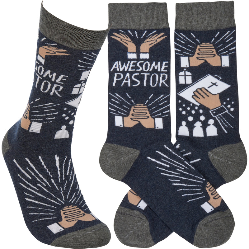 Awesome Pastor Socks  (4 PAIR)