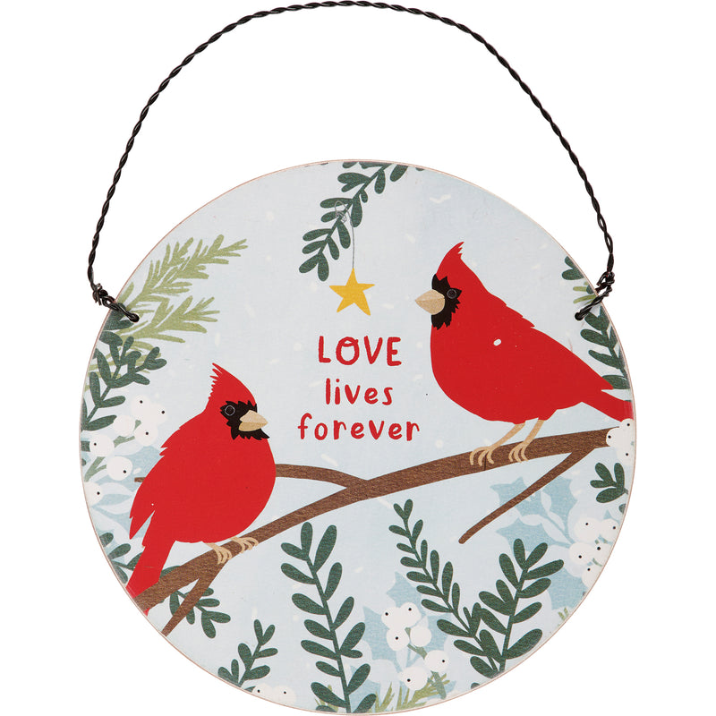 Love Lives Forever Ornament (PACK OF 6)