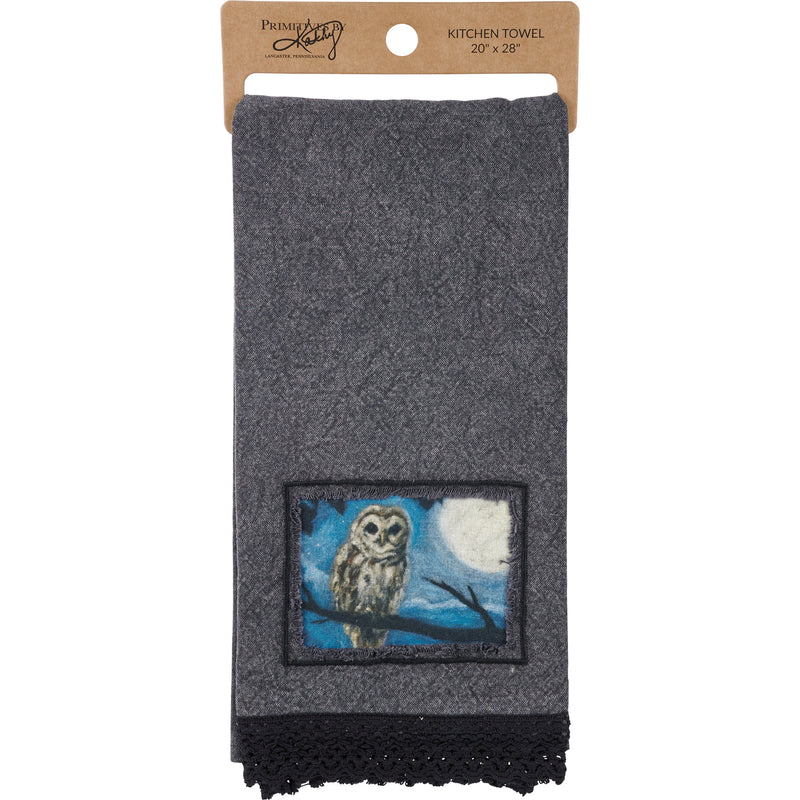 Owl Kitchen Towel  (Pack of 3)