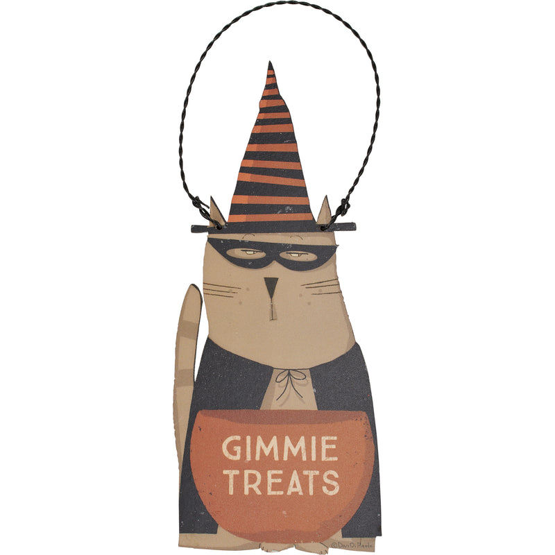 Gimmie Treats Cat Hanging Decor  (Pack of 4)