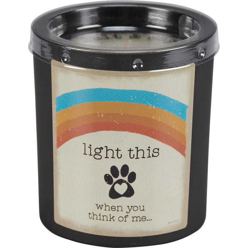 Light This Think Of Me Jar Candle (Pack of 4)