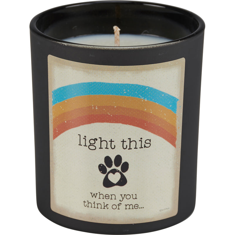 Light This Think Of Me Jar Candle (Pack of 4)