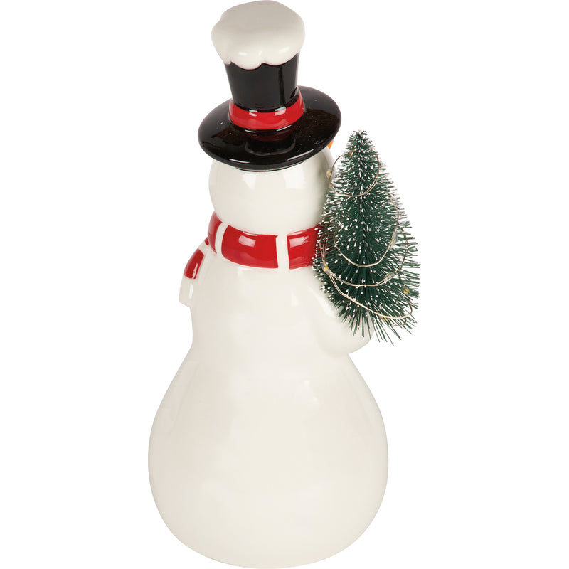 Lighted Snowman Figurine (Pack of 2)