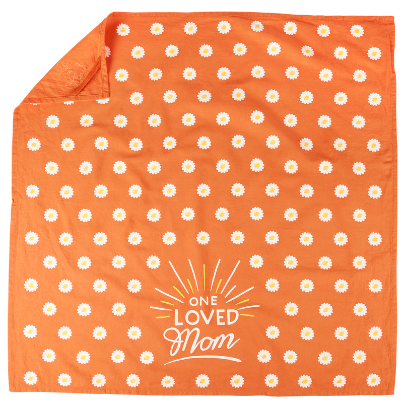 One Loved Mom Kitchen Towel   (Pack of 6)