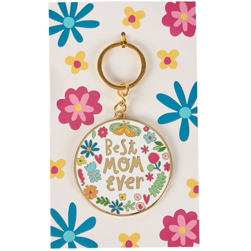 Best Mom Ever Keychain   (Pack of 4)