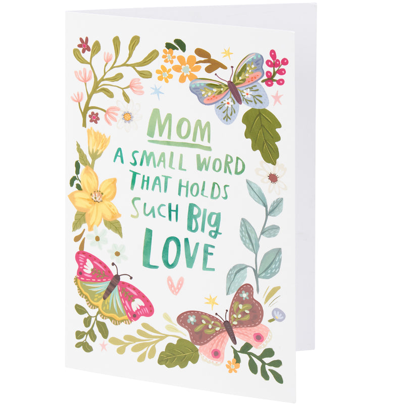 Mom Big Love Greeting Card   (Pack of 6)