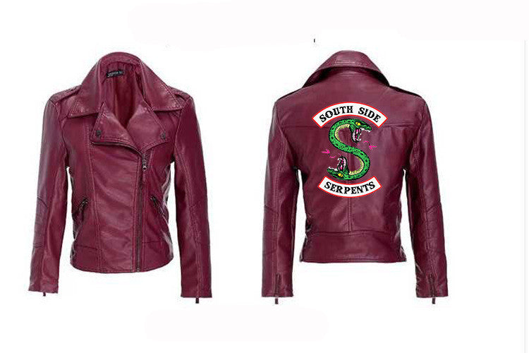 River Valley Town Leather Jacket Viper Gang Leather Jacket