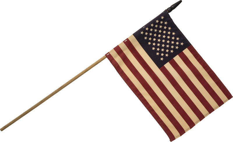 Large Primitive American Flag (Pack of 12)