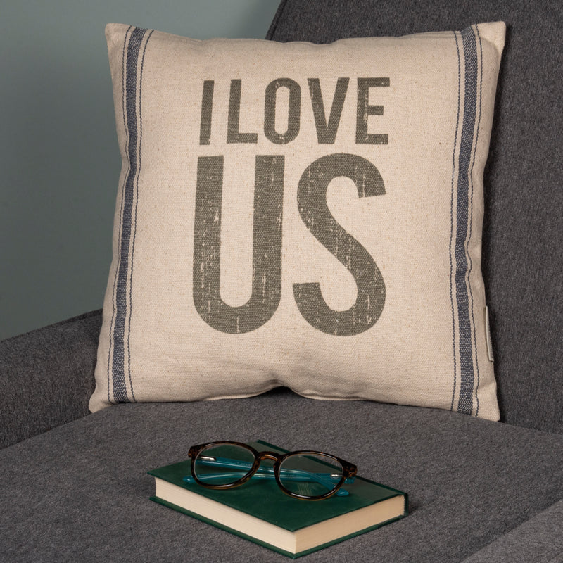 I Love Us Pillow  (Pack of 2)