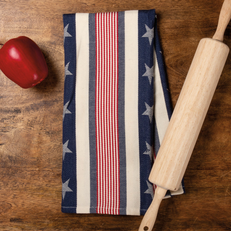Stars And Stripes Kitchen Towel (Pack of 6)