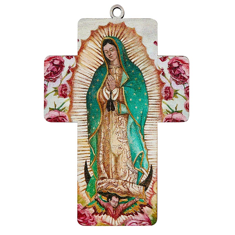 5" Our Lady Of Guadalupe Wall Cross