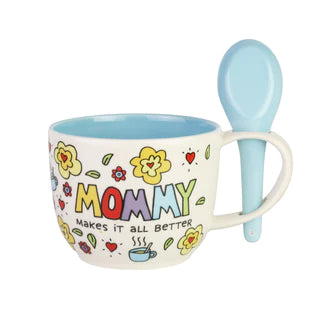 Mommy Makes Better Mug spoon