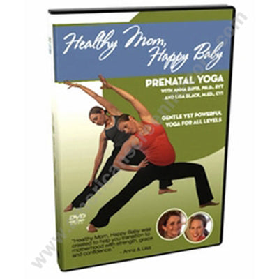 Healthy Mom, Happy Baby Yoga DVD. Prenatal yoga program for all levels.