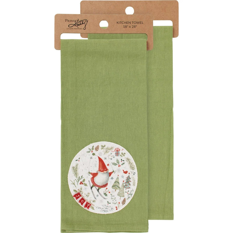 Joy Christmas Gnome Kitchen Towel (PACK OF 6)