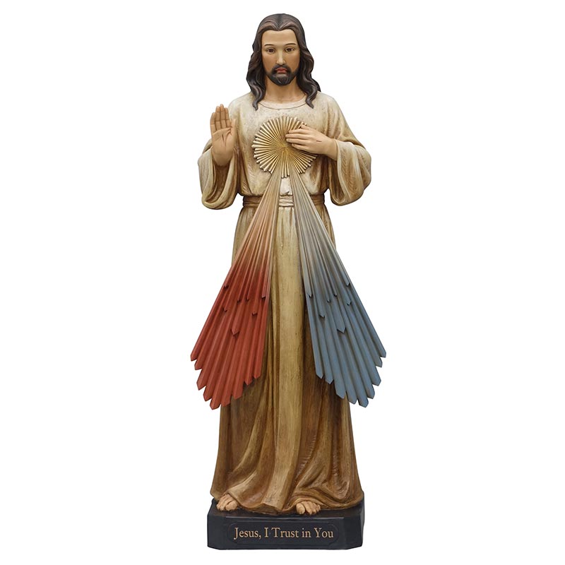 48"H Divine Mercy Statue