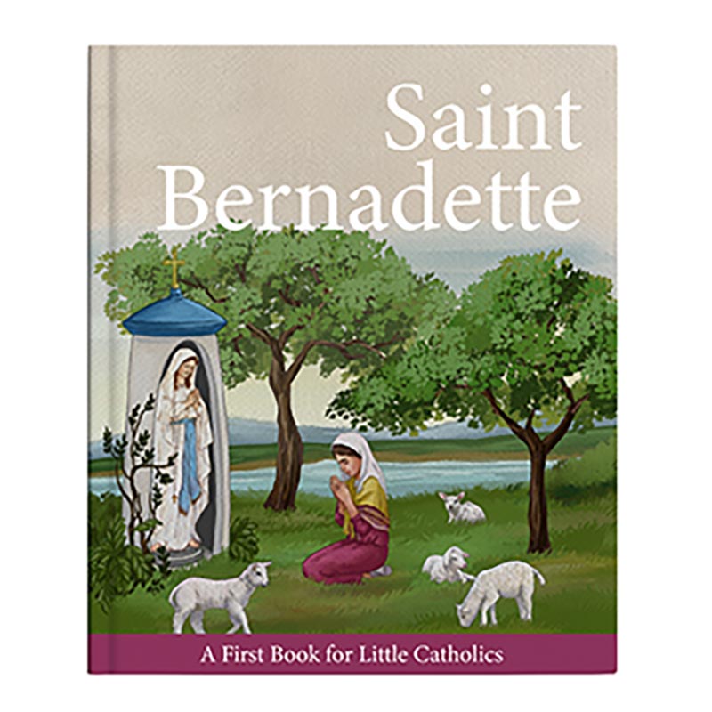 Little Catholics Series - Saint Bernadette Book - Hardcover 12/Pk
