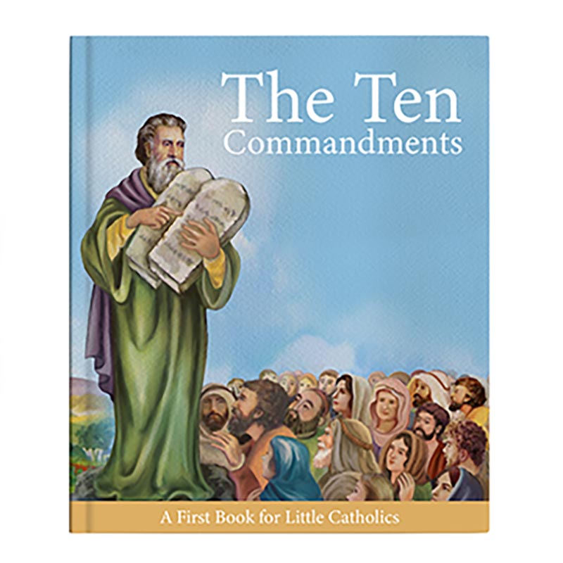 Little Catholics Series - The Ten Commandments Book - Hardcover 12/Pk