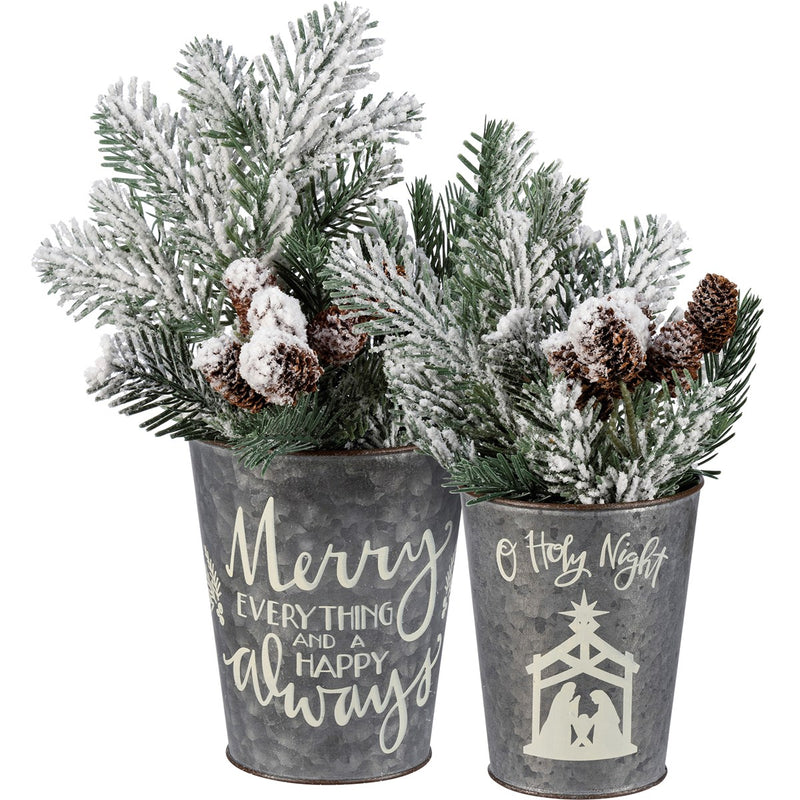Merry Everything Wall Bucket Set (2 ST2)
