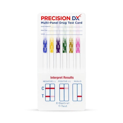 (CF)PRECISIONDX SPECIAL 6PANEL DIP CARD (THC50/COC150/OPI2000/PCP25/MAMP500/MDMA500)