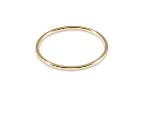 ENEWTON classic gold thin band ring (SIZE 6)