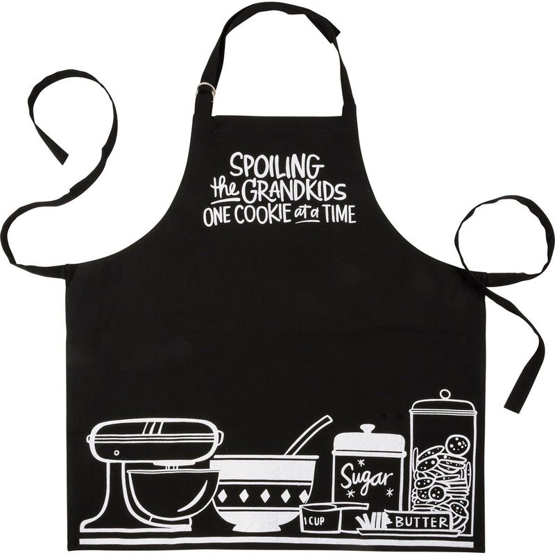Spoiling Grandkids One Cookie At A Time Apron (Pack of 4)