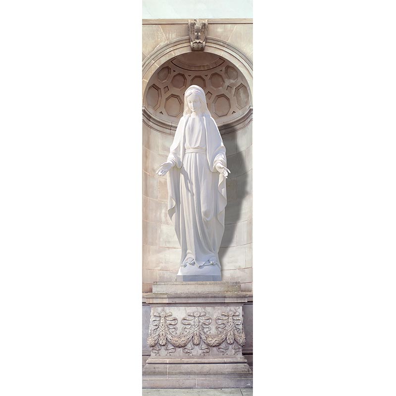 Our Lady of Grace - White 58" Statue
