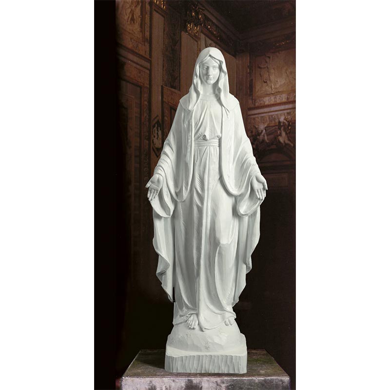 Our Lady of Grace - 50" White Statue