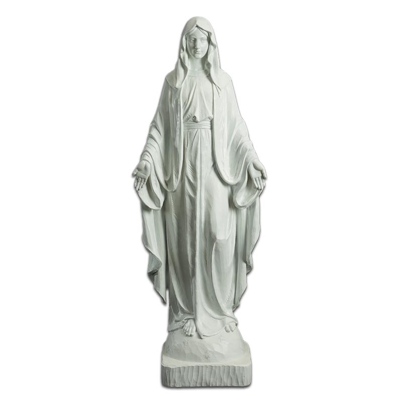 Our Lady of Grace - 50" White Statue